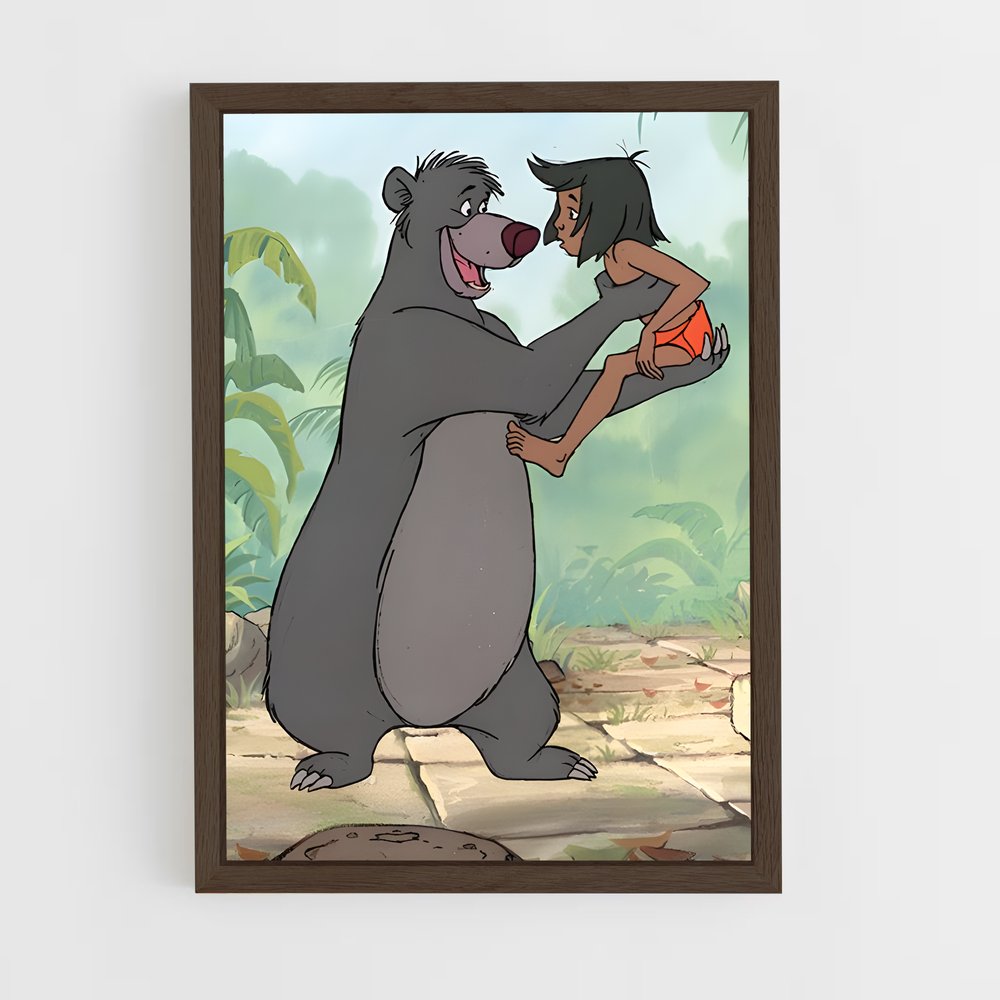 ap-jungle book-5 cadre Bois foncé