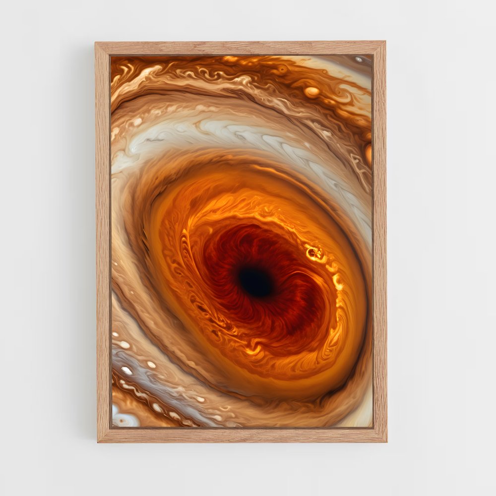 ap-jupiter red spot-2 cadre Bois clair