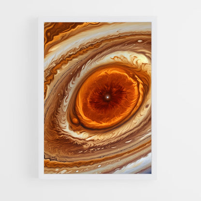 ap-jupiter red spot-4 cadre Blanc