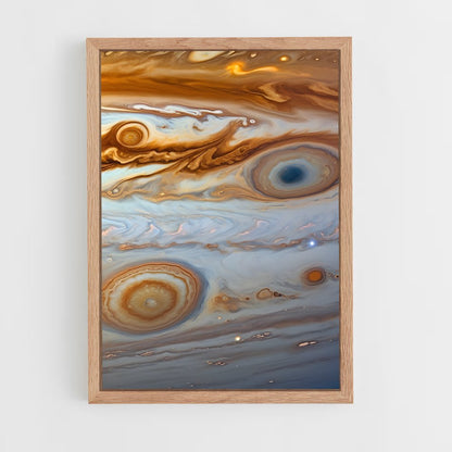 ap-jupiter red spot-9 cadre Bois clair