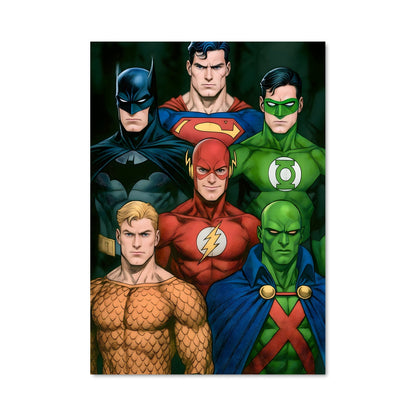 Poster Le Joker contre la Justice League