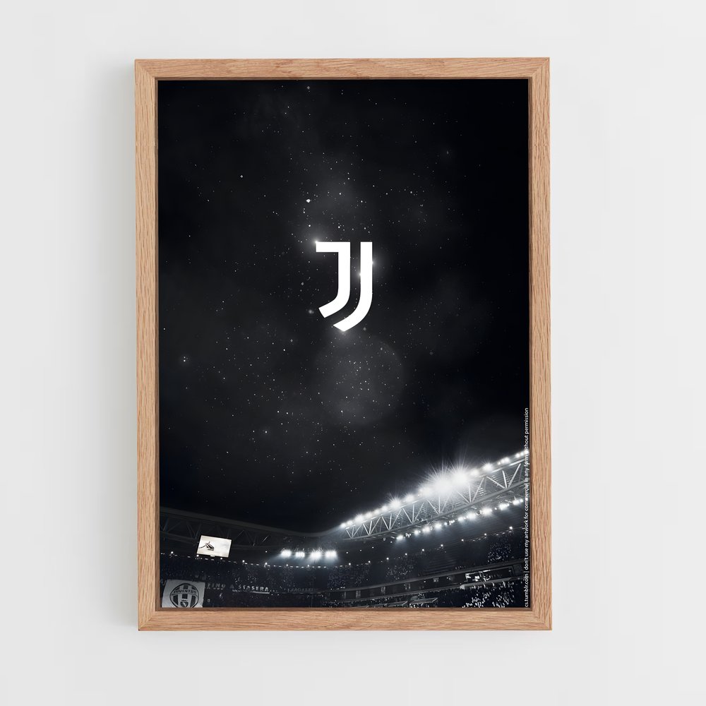 ap-juventus fc-6 cadre Bois clair