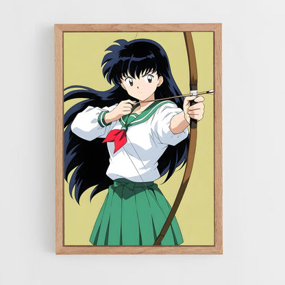 ap-kagome higurashi-1 cadre Bois clair