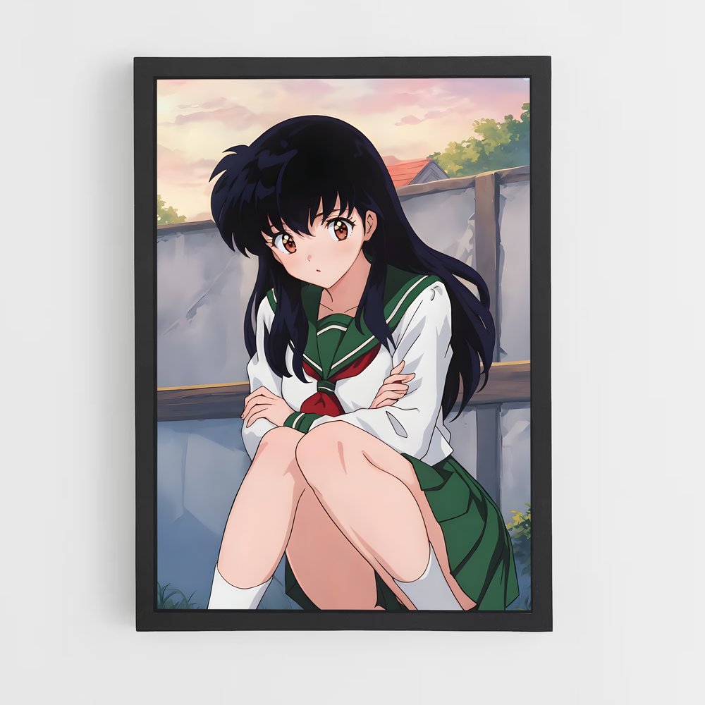 ap-kagome higurashi-10 cadre Noir