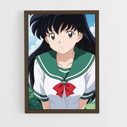 ap-kagome higurashi-13 cadre Bois foncé