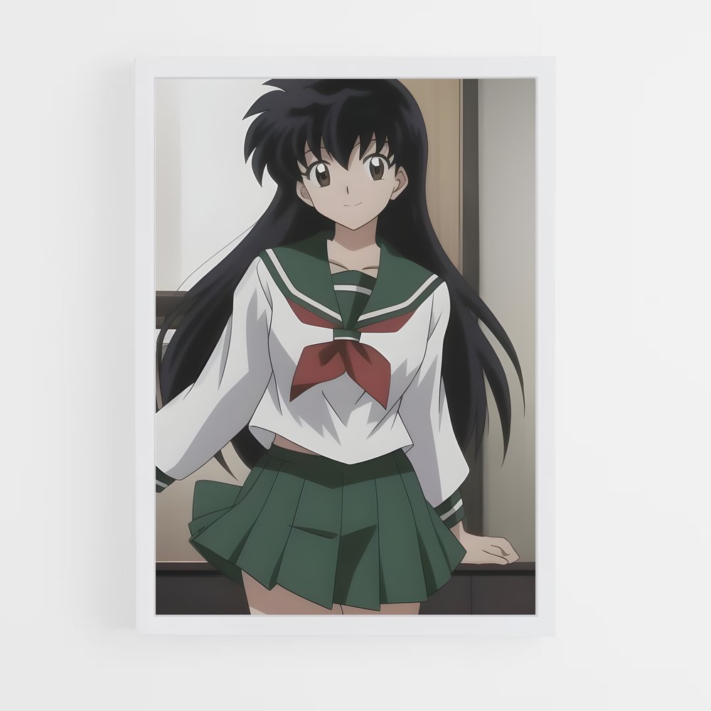 ap-kagome higurashi-5 cadre Blanc