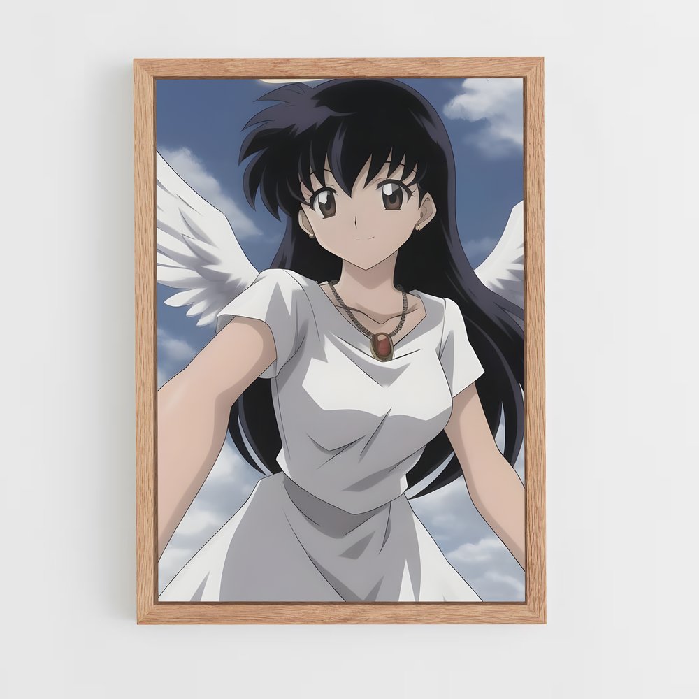 ap-kagome higurashi-8 cadre Bois clair