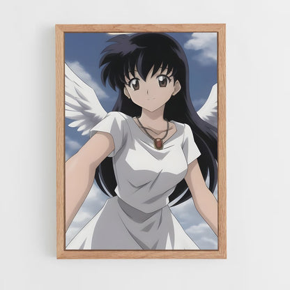 ap-kagome higurashi-8 cadre Bois clair