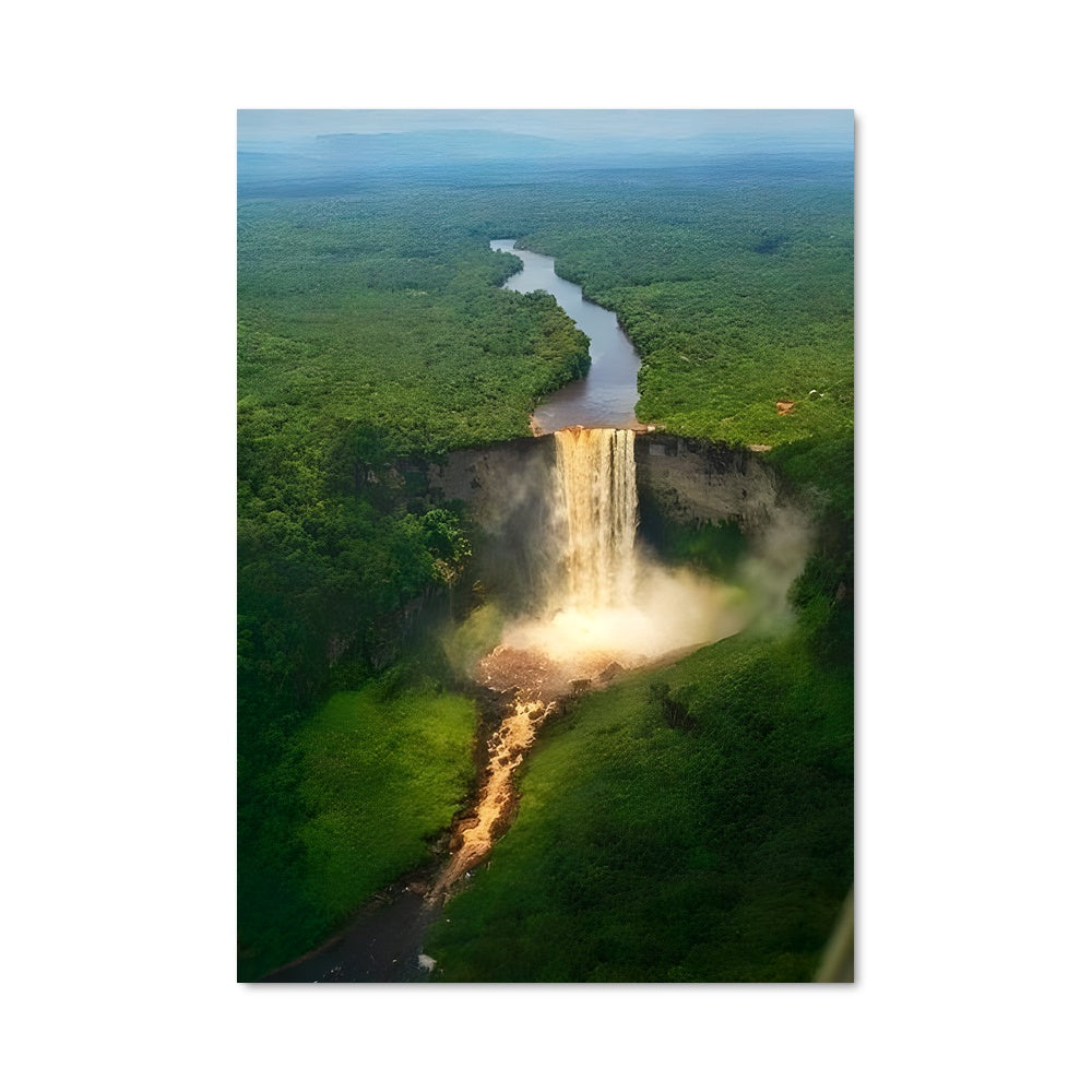 Poster Chutes de Kaieteur