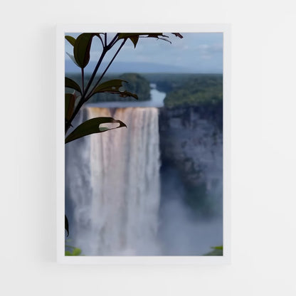 ap-kaieteur falls-5 cadre Blanc