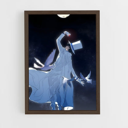 ap-kaito kid-1 cadre Bois foncé