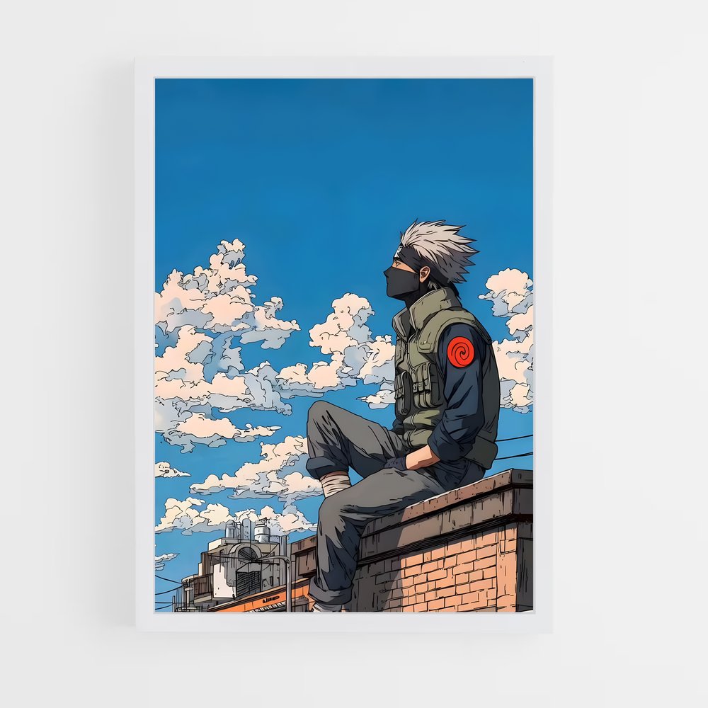 ap-kakashi hatake-1 cadre Blanc