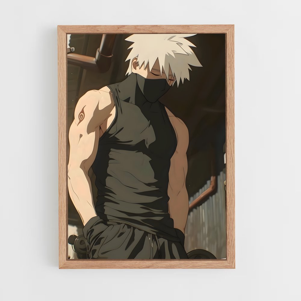 ap-kakashi hatake-2 cadre Bois clair