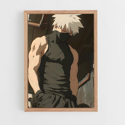 ap-kakashi hatake-2 cadre Bois clair