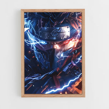 ap-kakashi hatake-4 cadre Bois clair