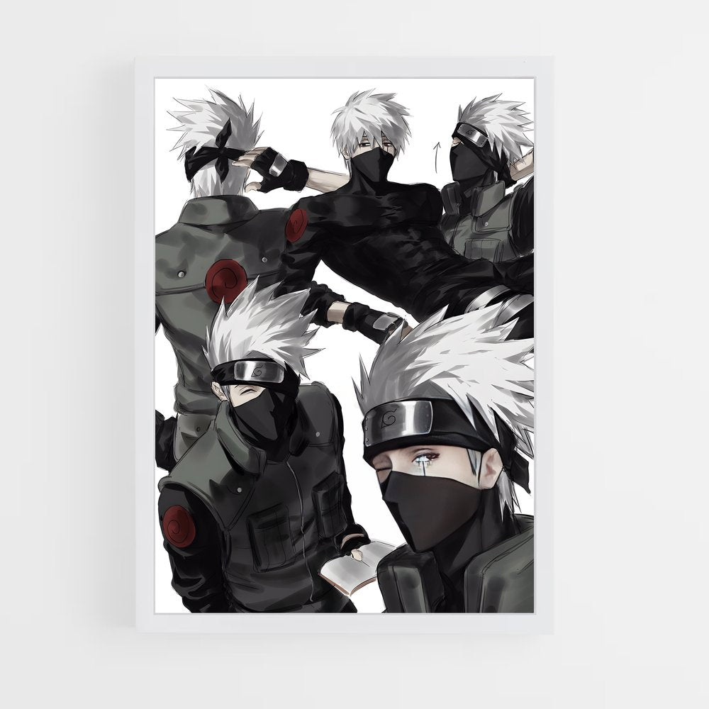 ap-kakashi hatake-6 cadre Blanc