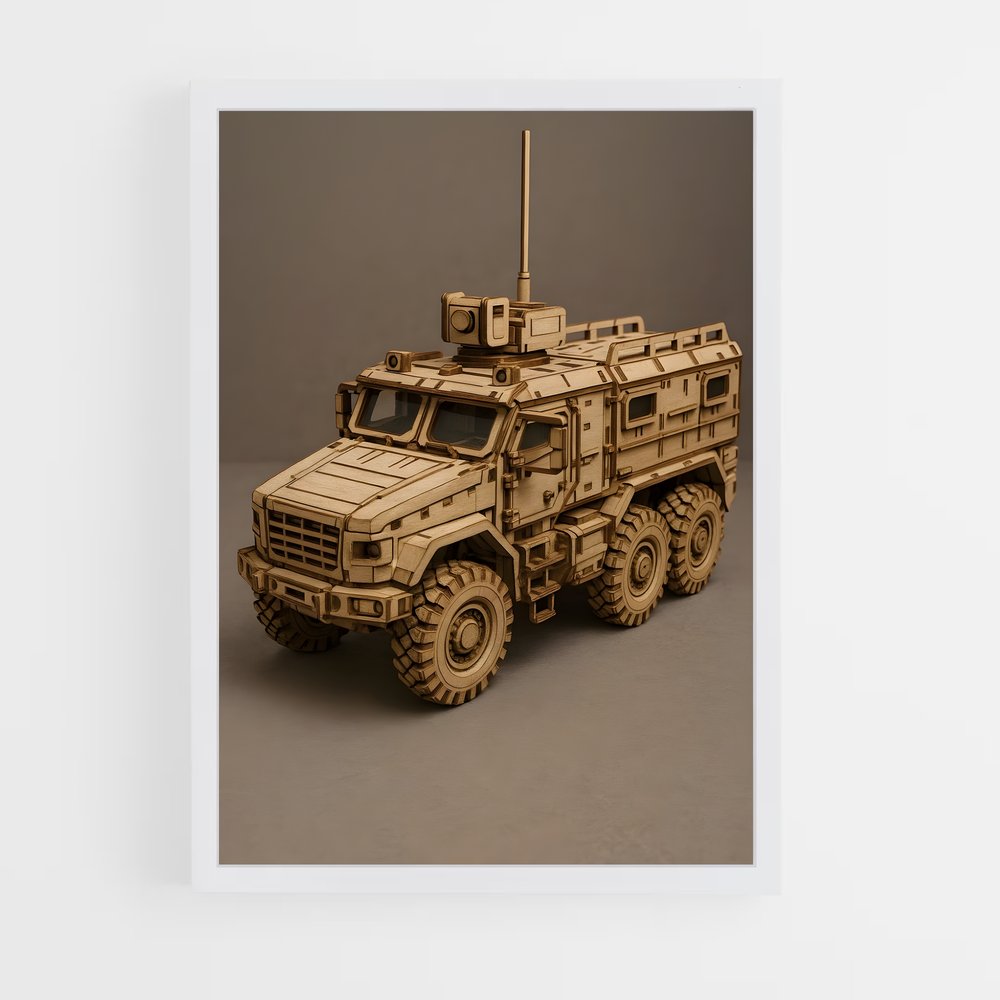 ap-kamaz military-2 cadre Blanc