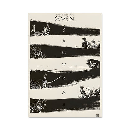 Poster Voyage en Noir et Blanc