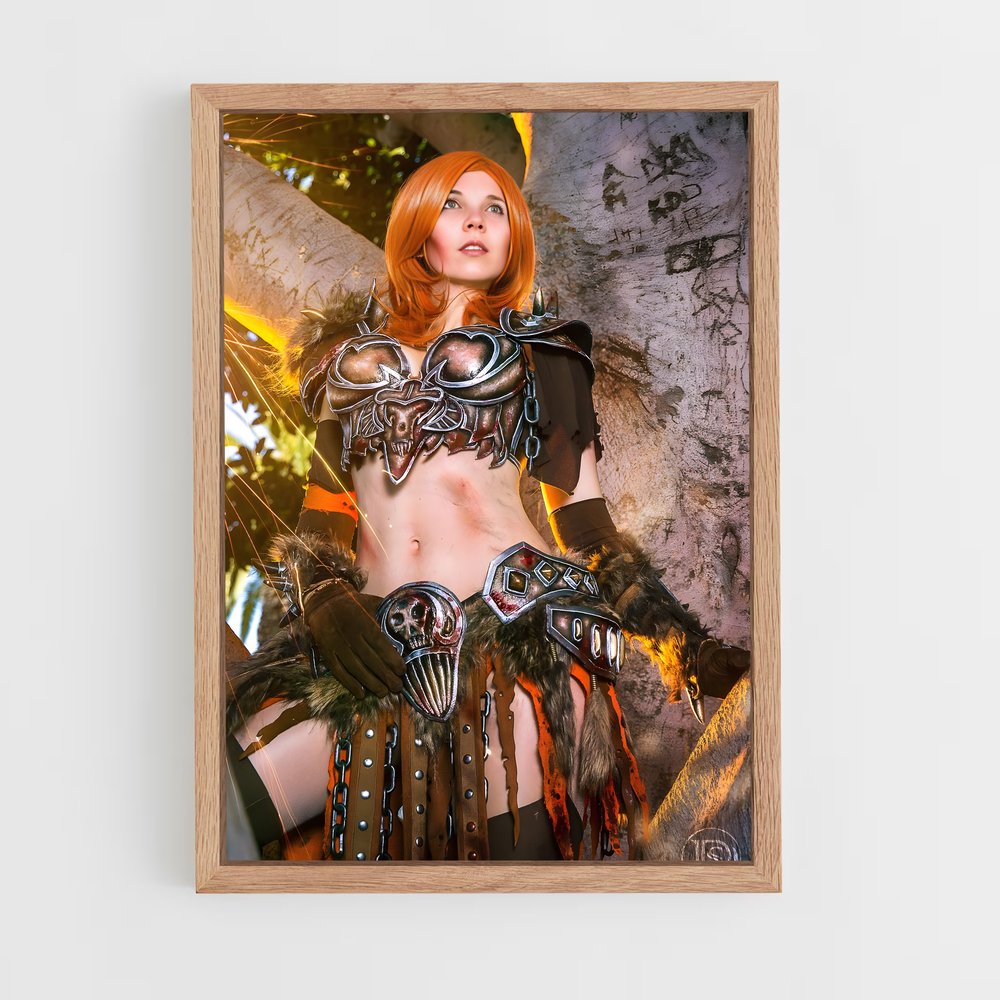 ap-kamui cosplay-1 cadre Bois clair
