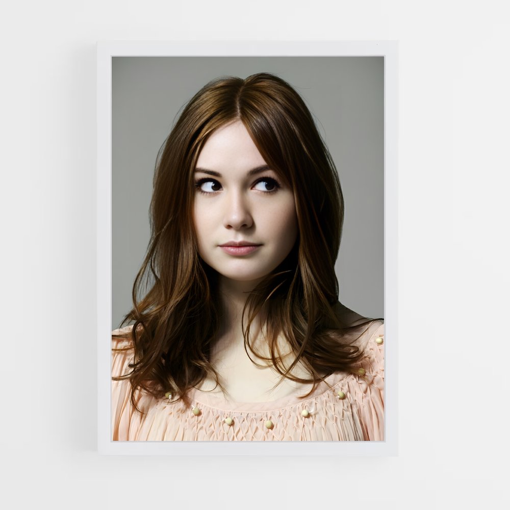 ap-karen gillan-4 cadre Blanc
