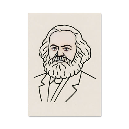 Poster Le Philosophe Barbu