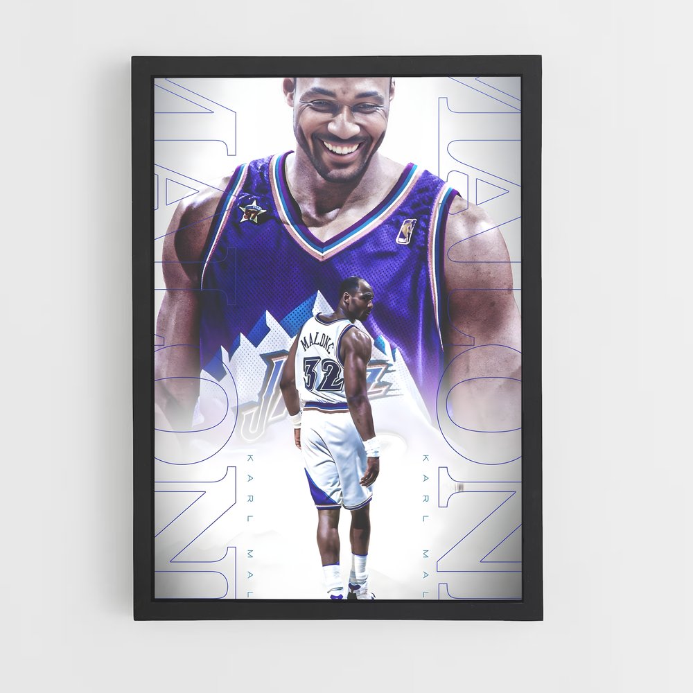 ap-karl malone-4 cadre Noir