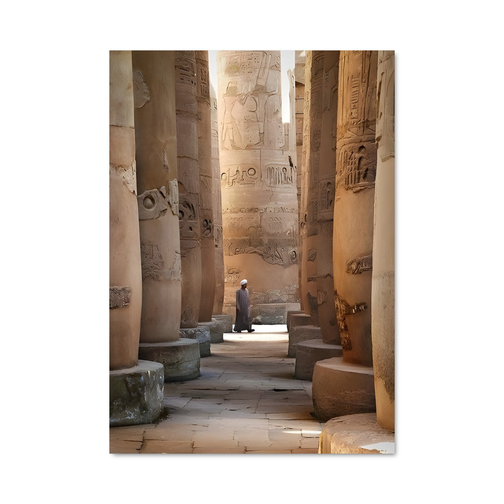 Poster Le Grand Temple de Karnak