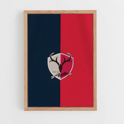 ap-kashima antlers-5 cadre Bois clair