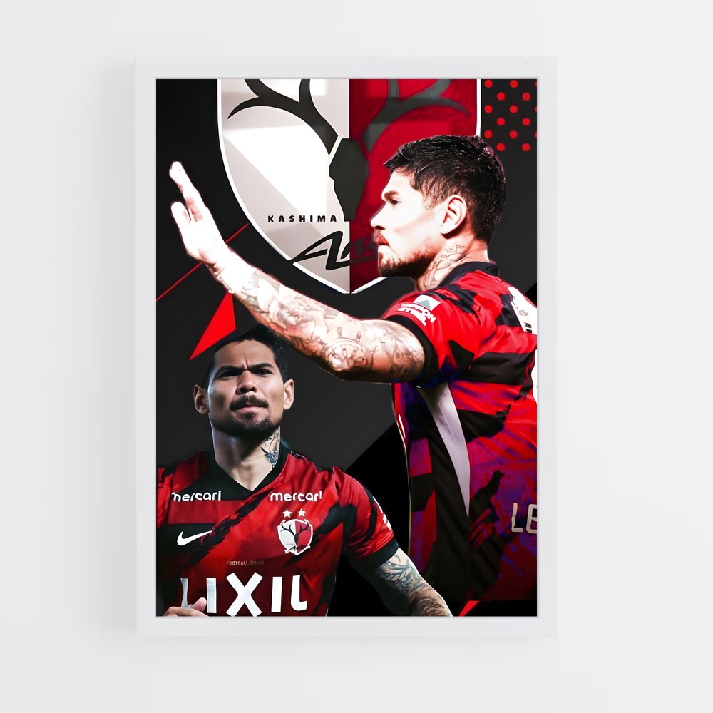 ap-kashima antlers-6 cadre Blanc