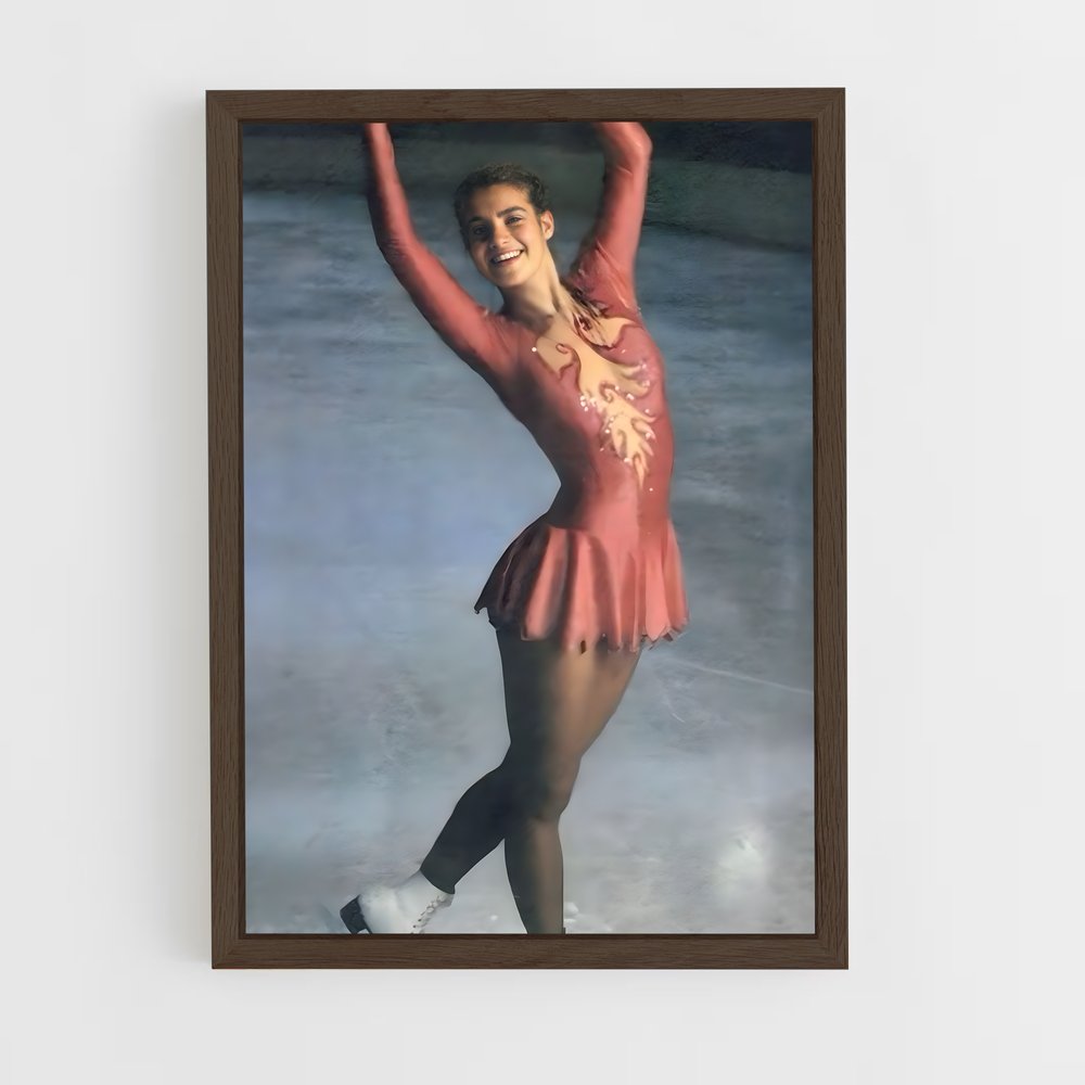 ap-katarina witt-3 cadre Bois foncé