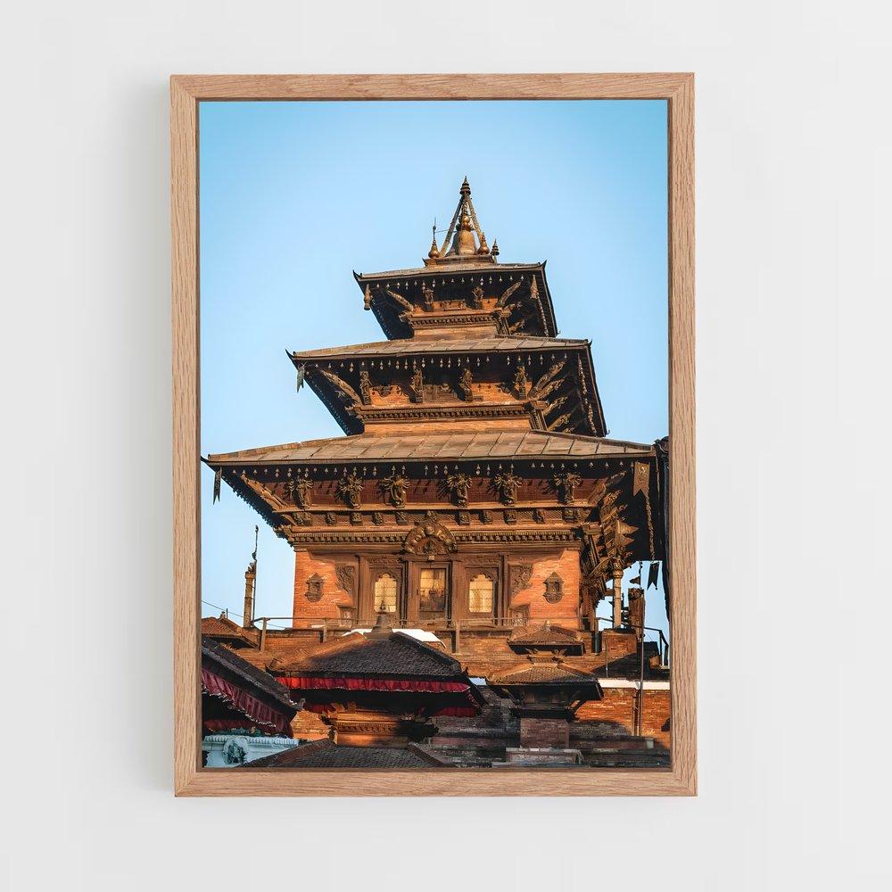 ap-kathmandu-4 cadre Bois clair