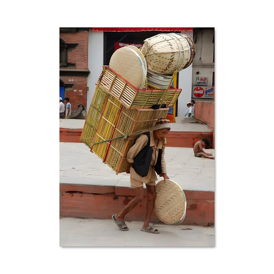 Poster Le Porteur de Kathmandu