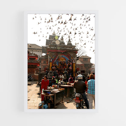 ap-kathmandu-8 cadre Blanc