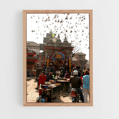 ap-kathmandu-8 cadre Bois clair