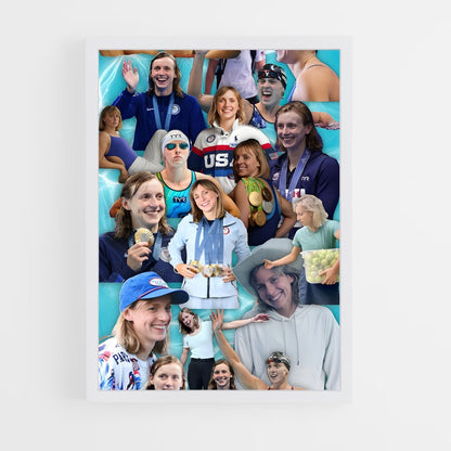 ap-katie ledecky-3 cadre Blanc