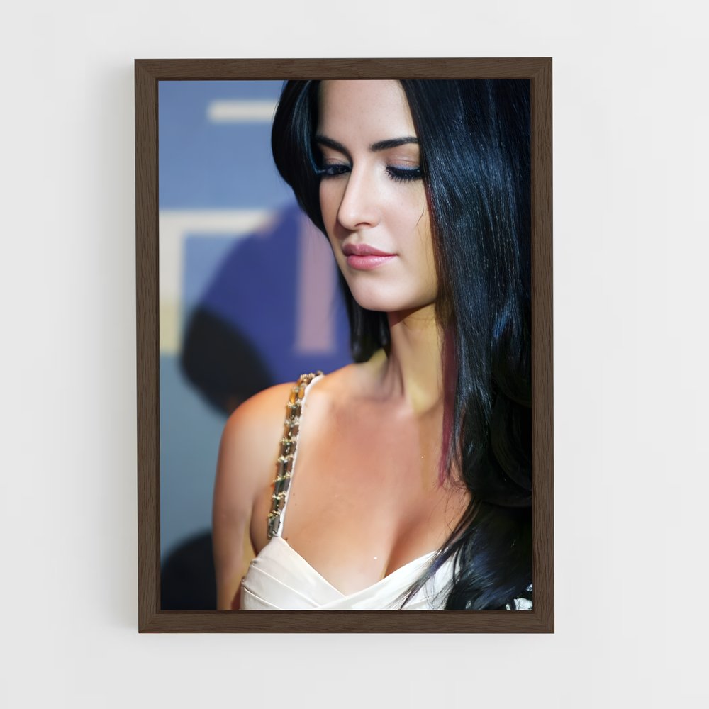 ap-katrina kaif-5 cadre Bois foncé