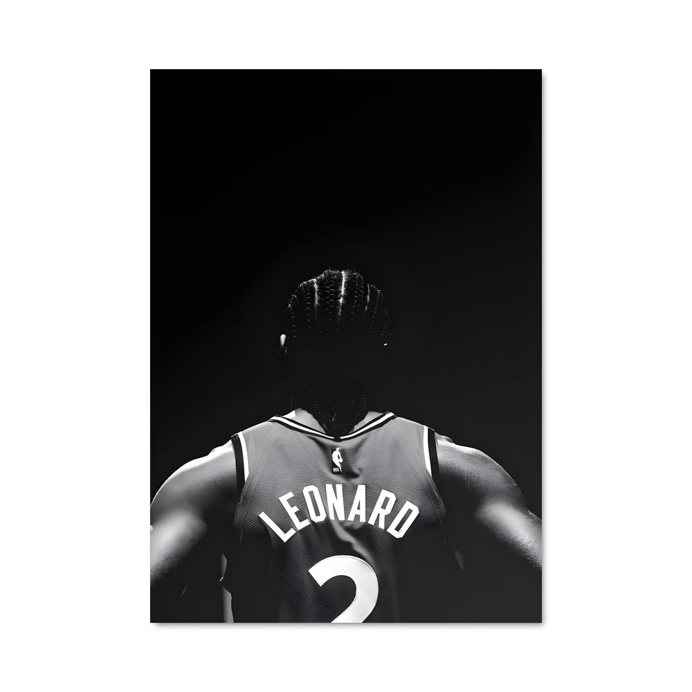 Poster La Légende en Noir et Blanc