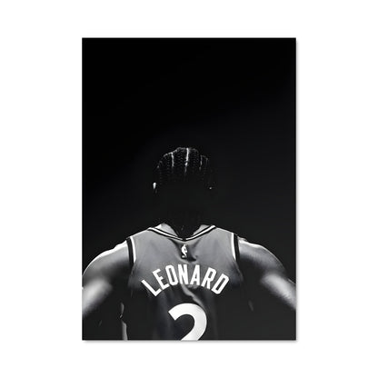 Poster La Légende en Noir et Blanc