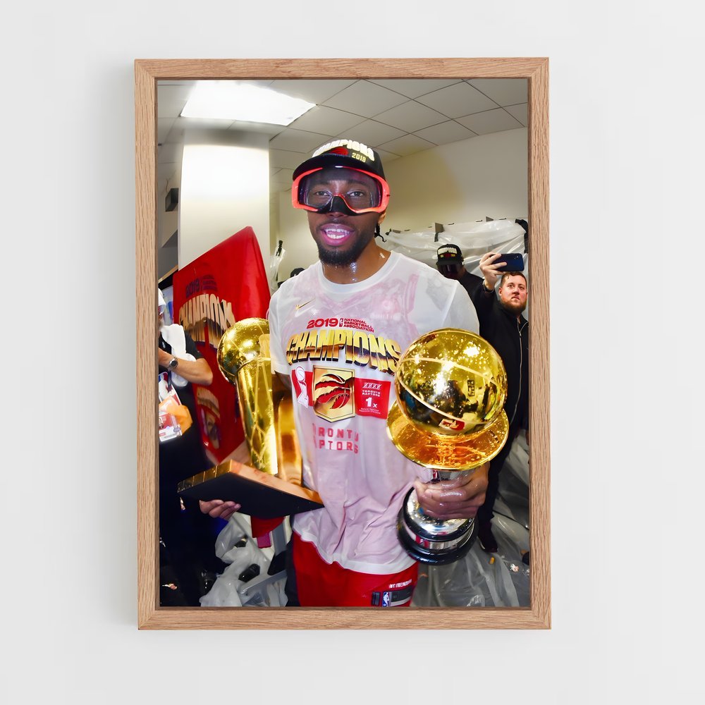 ap-kawhi leonard-1 cadre Bois clair
