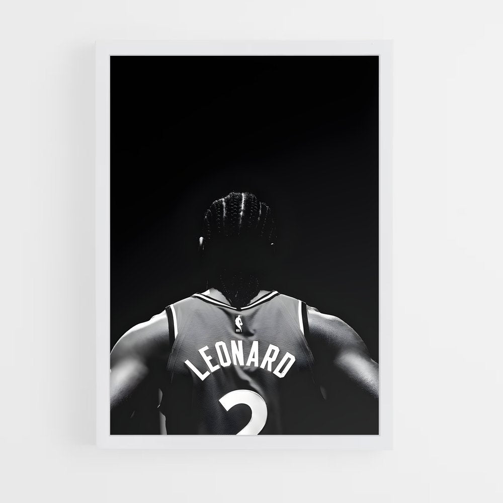 ap-kawhi leonard-4 cadre Blanc
