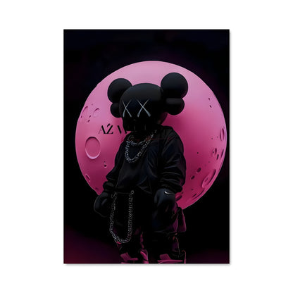 Poster Moonlight Kaws