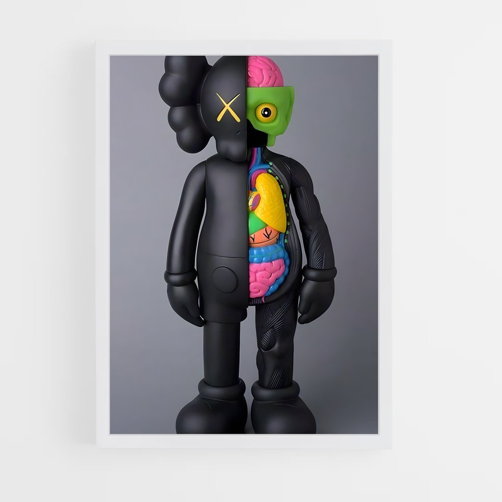 ap-kaws-15 cadre Blanc