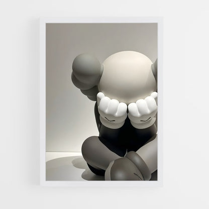 ap-kaws-3 cadre Blanc