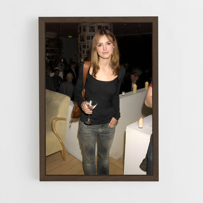 ap-keira knightley-9 cadre Bois foncé