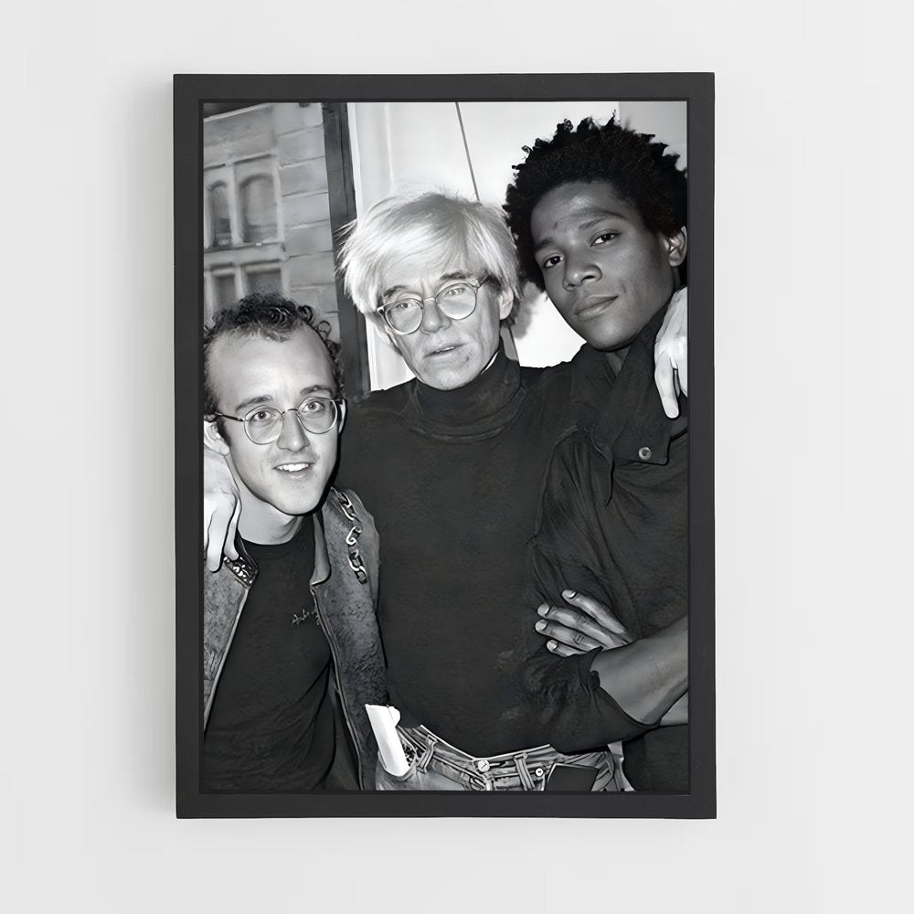 ap-keith haring-7 cadre Noir