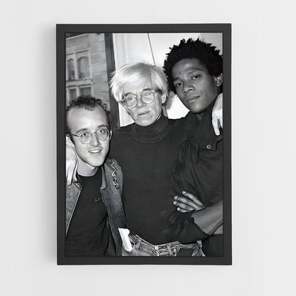 ap-keith haring-7 cadre Noir