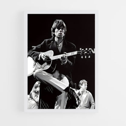 ap-keith richards-4 cadre Blanc