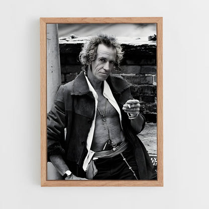 ap-keith richards-6 cadre Bois clair