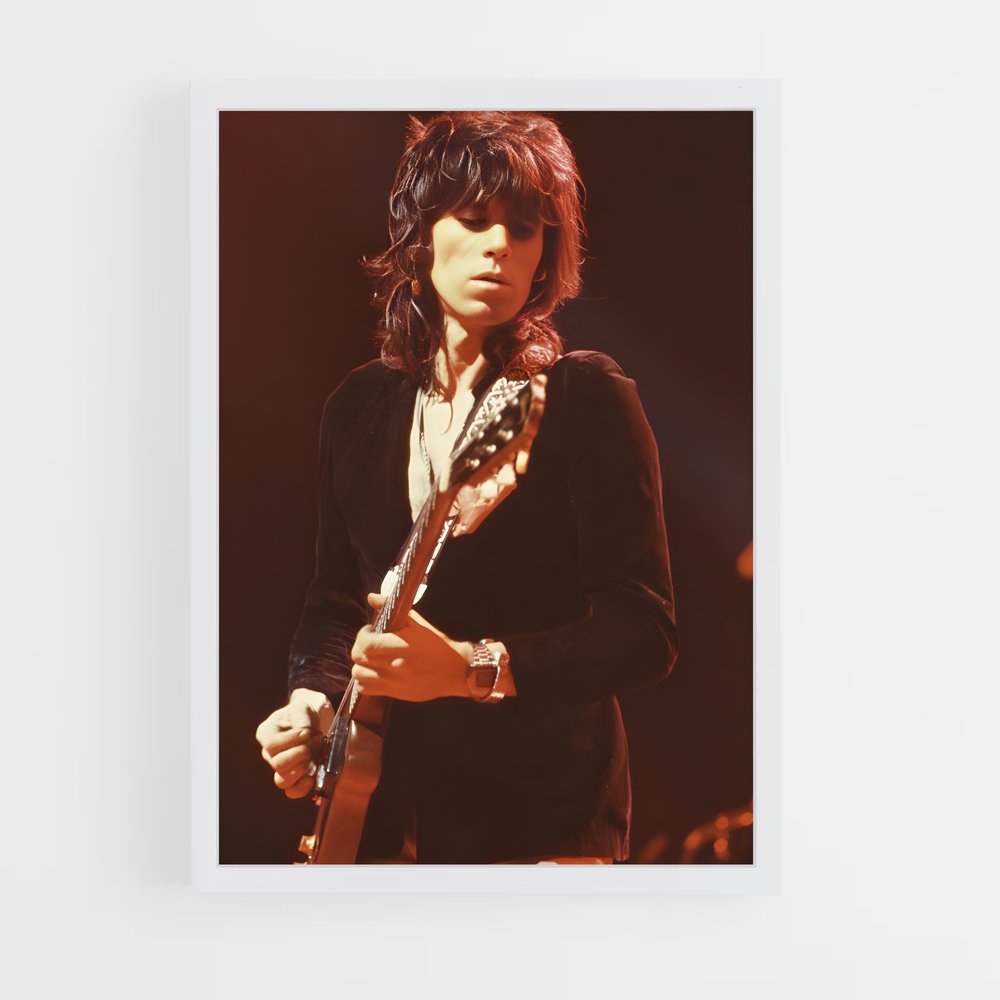 ap-keith richards-7 cadre Blanc
