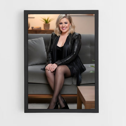 ap-kelly clarkson-3 cadre Noir